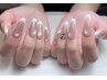【チップ長さ出し】フレンチネイル