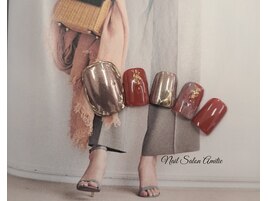 mirror×囲みミラー:nuance foot