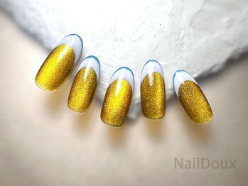 ネイル ドゥ 岡山駅前店(Nail Doux)/フレンチマリンネイル