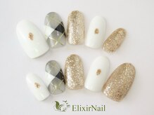 エリクサーネイル 神田(Elixir Nail)/シンプル / クーポン使用