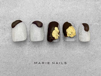 マリーネイルズ 表参道店(MARIE NAILS)/定額¥8,000 ニュアンス 0109a