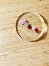 ファレノホワイト/定額ネイルデザイン/　夏