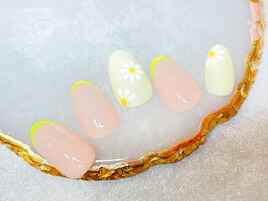 フラワー×スキニーフレンチ