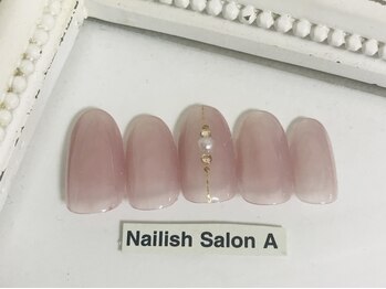 ネイリッシュサロン エー(Nailish Salon A)/シンプルオフィスネイル