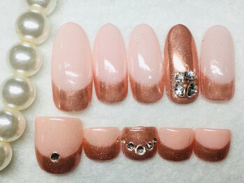 ネイルサロン 爪/☆春爛漫ネイル☆