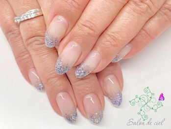 サロンドシエル(salon de ciel)/ラメグラデーション