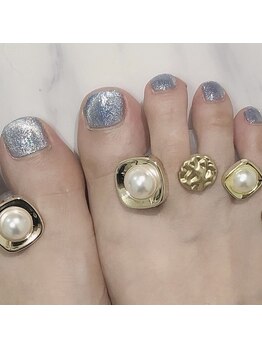 ノーラスリエン(Nolaslien)/マグネットネイル フットネイル