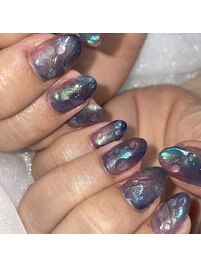 梅雨ネイル