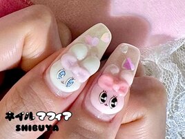 キャラクター３Dネイル