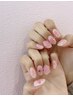 【ハンド】W/-ウィズ-定額ネイル（新規オフ込）☆¥9500～