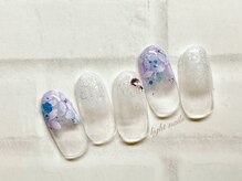 ライト ネイルズ ニシノミヤ(light nails NISHINOMIYA)/紫陽花