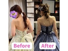 ボディキュア ブライダル美容整体 大阪梅田/【背中引き締め】上品な花嫁に