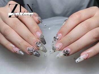 ゼン ネイル デザイン 池袋(ZEN NAIL DESIGN)/* 長 さだしやり放題×つけ放題