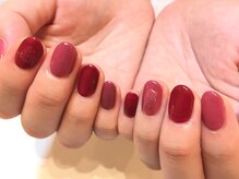 ネイルズ ララ(nails Lala)/シンプル鮮やかネイル