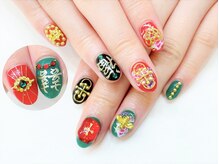 ネイルコレクション ピンク(Nail Collection Pink)/ジェル付放題★シノワズリ風