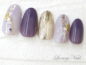 ラグジュアリーネイルズ アカバネ(Luxury Nails Akabane)/和柄*お正月*成人式