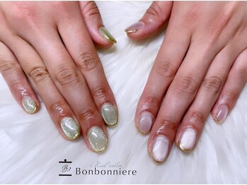 ネイル ボンボニエール 京阪シティモール天満橋店(Nail bonbonniere)/持ち込みデザイン