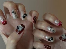 ヴィコ 名古屋栄(vico)/キティちゃんネイル/@vico_ktgw