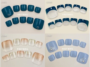 ファストネイル 銀座店(FAST NAIL)/フット定額 ¥7580 ◆ シンプル