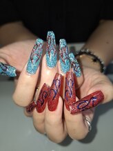 ウルステラ(ulstella)/夏ぶち上げネイル