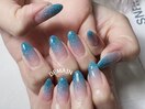 ラメグラデーション