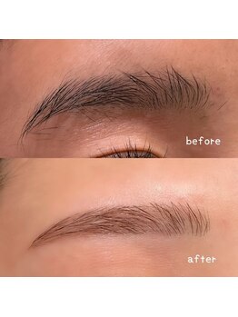 ヴァイス(VAICE)/眉WAX+眉カラー☆ナチュラル平行