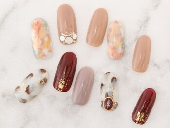 ミティーク 二子玉川店(Mythique)の写真/JNA1級ネイリスト多数在籍★オフ込【選べるデザインネイル¥5980～フット¥7980～☆】長さだしも1本¥550～OK!