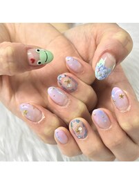 CUTEな梅雨ネイル☆