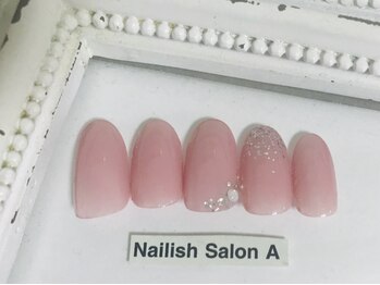ネイリッシュサロン エー(Nailish Salon A)/シンプルオフィスネイル
