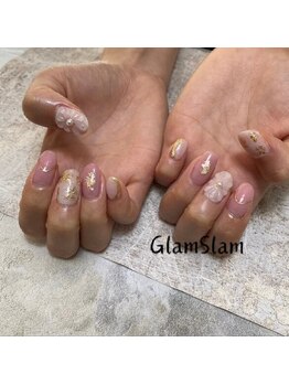 グラムスラム 福島店(GLAMSLAM)/ぷっくりフラワー♪