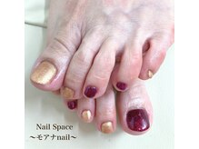 ネイルスペース モア ナープス/フットジェル1カラー