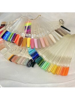 メメミュール(meme meulu-)/ジェルカラーチャート