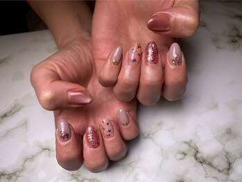 サロン ド スーリール 新市街店(salon de SOURIRE)/ ◇押し花ネイル◇