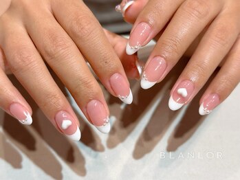 ネイルサロン ブランロール 三軒茶屋店(Blanl'or)/王道！白フレンチ