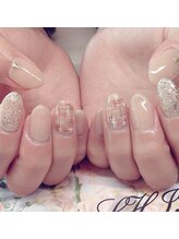 トータルサロン 白べぇーっ プラス/秋ネイル☆Bコース☆