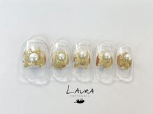 ローラポンポニー(Laura pomponnee)/metallic パラジェル/フィルイン