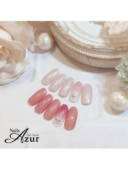 ネイルズアジュール イオン上越店(NailsAzur)/定額デザインAコース