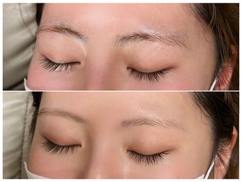 シアン(CYAN)/眉毛数本の差で変わる印象