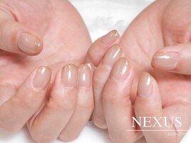 浅めミラーグラデーション