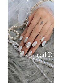 オーロラネイルです♪