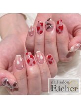エスフィーネイルサロン リシェル(Esfy nailsalon Richer)/バレンタインネイル