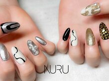 ヌル ネイル 新宿(NURU NAIL)/個性派/韓国/マグネットネイル