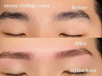 エサージュ 町田店/アイブロウ・カラー/加藤