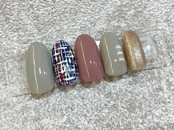 ヘルシーネイルサロン マリアール オーロラタウン店/ツィード