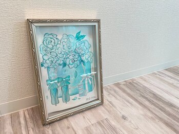 アンドナイン エス店(ANDNINE.)/オーナー作画ティファニーブルー