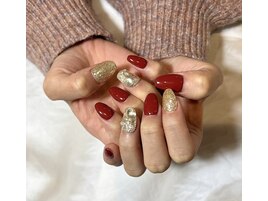 ボルドー×埋め尽くし