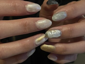 ネイル アトリエ フイユ イセサキ(Nail atelier Feuill isesaki)/design full