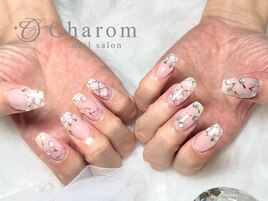 さくらんぼネイル