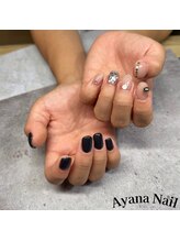 リファインネイル(refinenail)/ちぐはぐニュアンスネイル