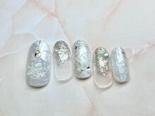 アルク バイ ネオリーブ 荻窪店(arc by neolive)/12月定額/オーナメントネイル